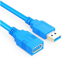 山澤 UK 650 USB 3.0高速延長線 5米藍色線材，為電腦擴展注入強勁動力